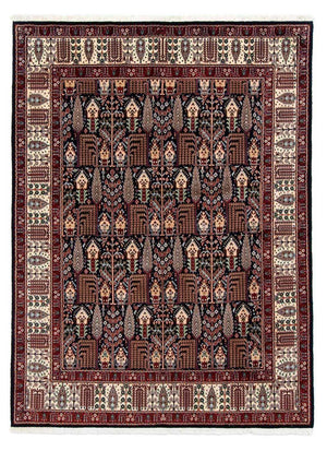 Alfombra persa - Clásica - 228 x 174 cm - azul oscuro