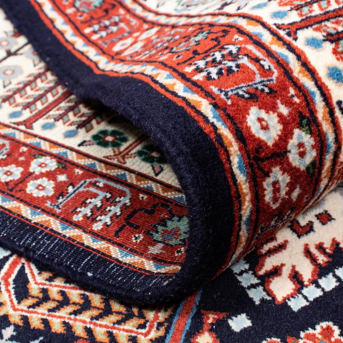 Alfombra persa - Clásica - 228 x 174 cm - azul oscuro