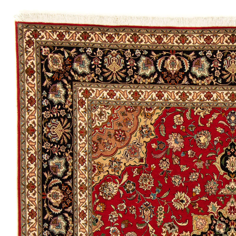 Alfombra Persa - Tabriz - Real cuadrado  - 208 x 200 cm - rojo