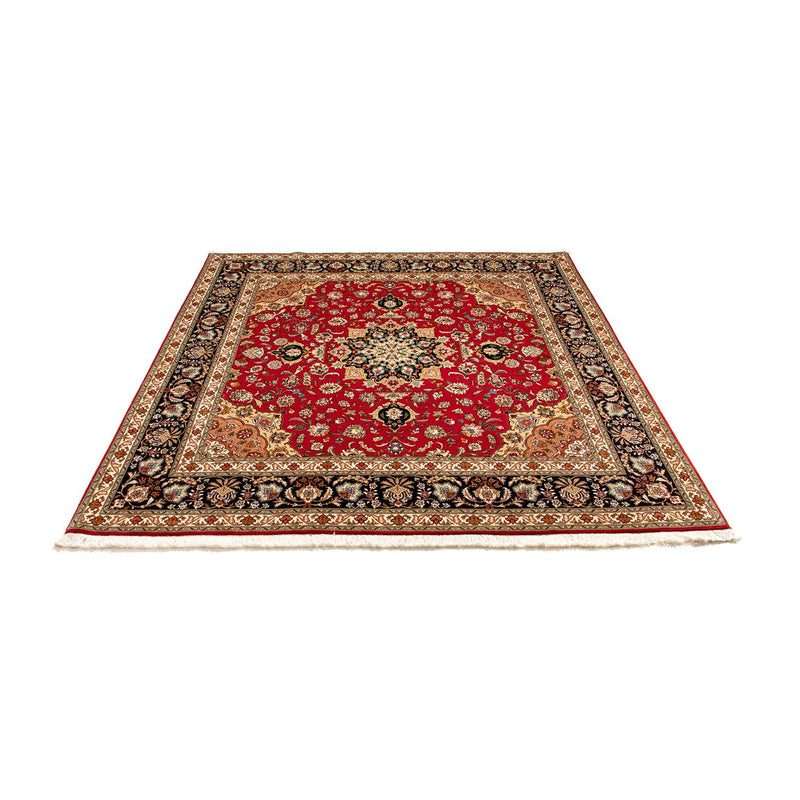 Alfombra Persa - Tabriz - Real cuadrado  - 208 x 200 cm - rojo