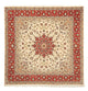 Tabriz - 50 Raj Alfombra 209x208cm - Alfombra persa