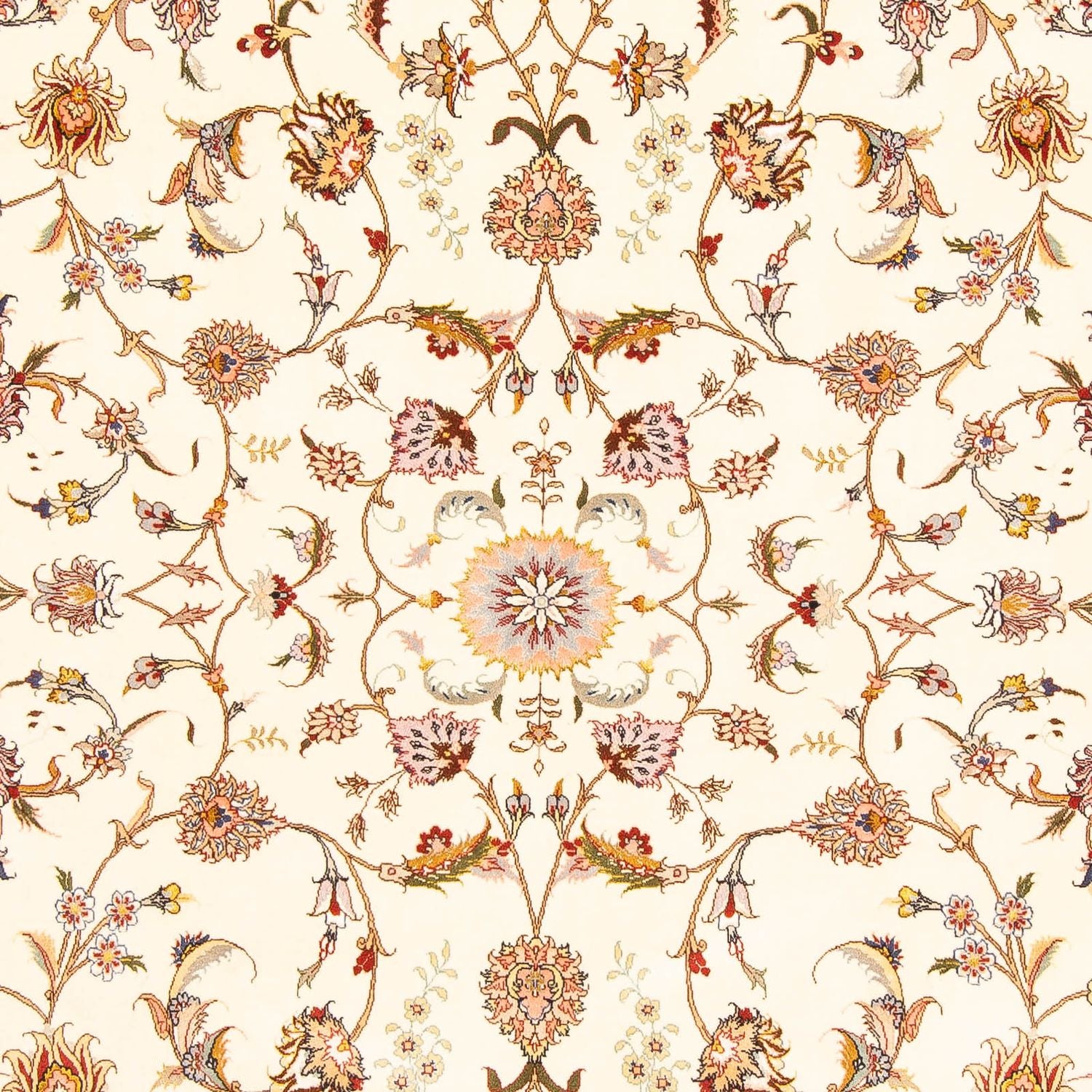 Alfombra Persa - Tabriz - Real - 302 x 203 cm - beige