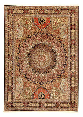 Alfombra Persa - Tabriz - Real - 355 x 252 cm - multicolor