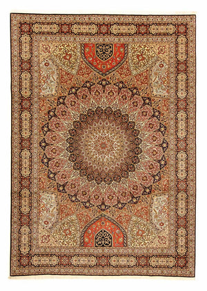Alfombra Persa - Tabriz - Real - 355 x 252 cm - multicolor