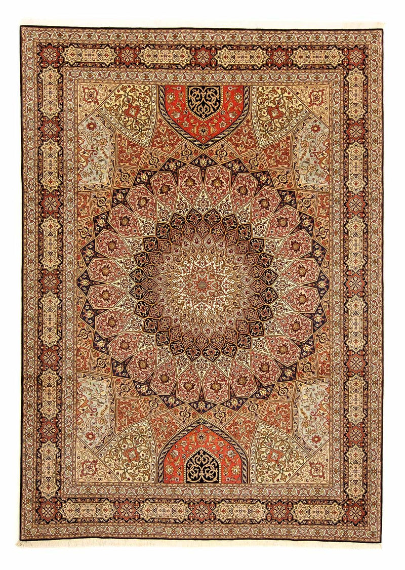 Alfombra Persa - Tabriz - Real - 355 x 252 cm - multicolor