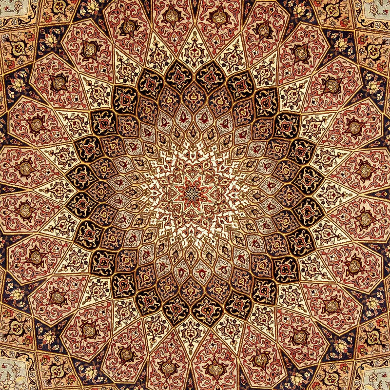 Alfombra Persa - Tabriz - Real - 355 x 252 cm - multicolor