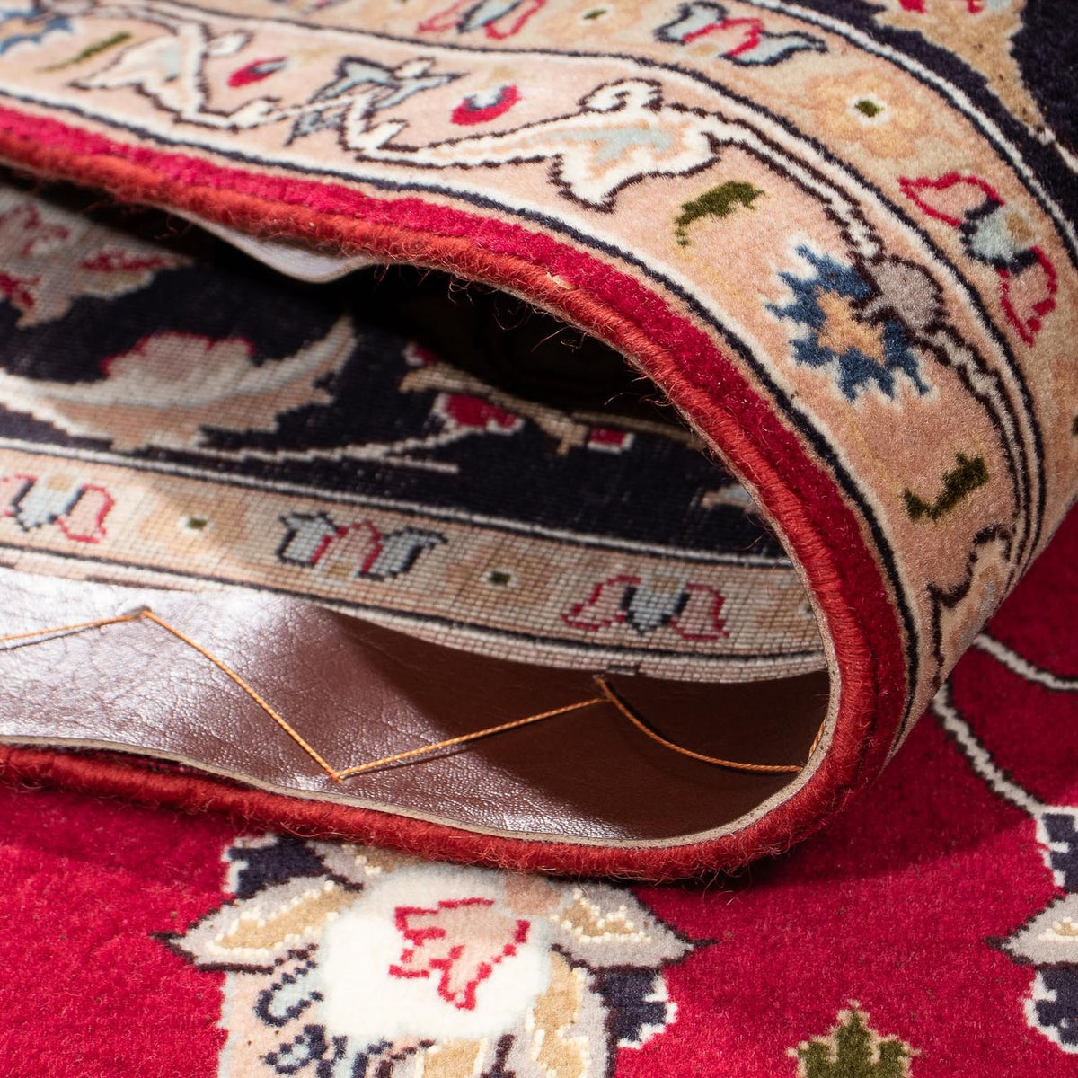 Alfombra Persa - Tabriz - Real - 207 x 154 cm - rojo