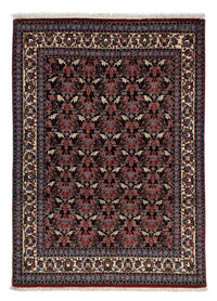 Alfombra persa - Ghom - 186 x 141 cm - azul oscuro