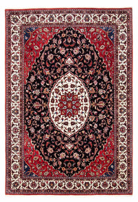Alfombra persa - Bidjar - 248 x 173 cm - azul oscuro