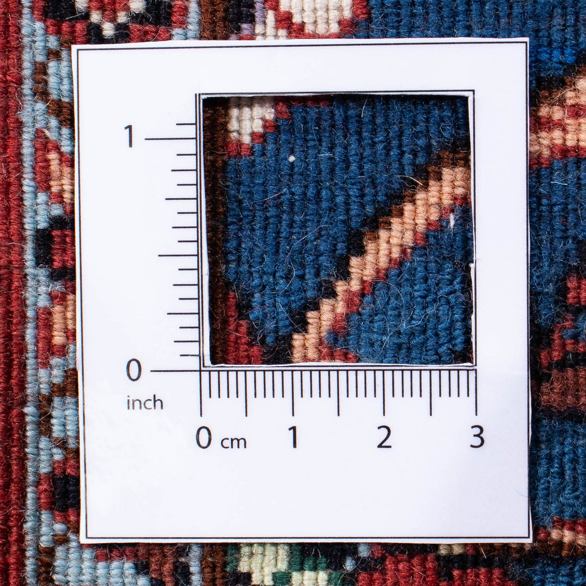 Alfombra persa - Bidjar - 248 x 173 cm - azul oscuro