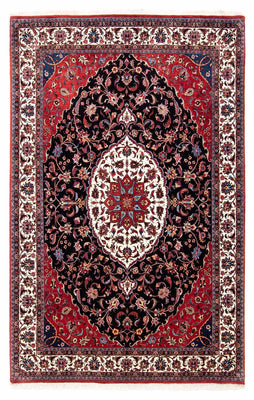 Alfombra persa - Bidjar - 253 x 171 cm - azul oscuro