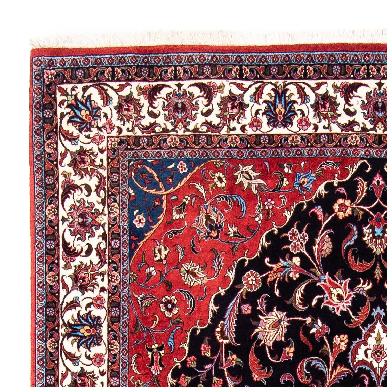 Alfombra persa - Bidjar - 253 x 171 cm - azul oscuro