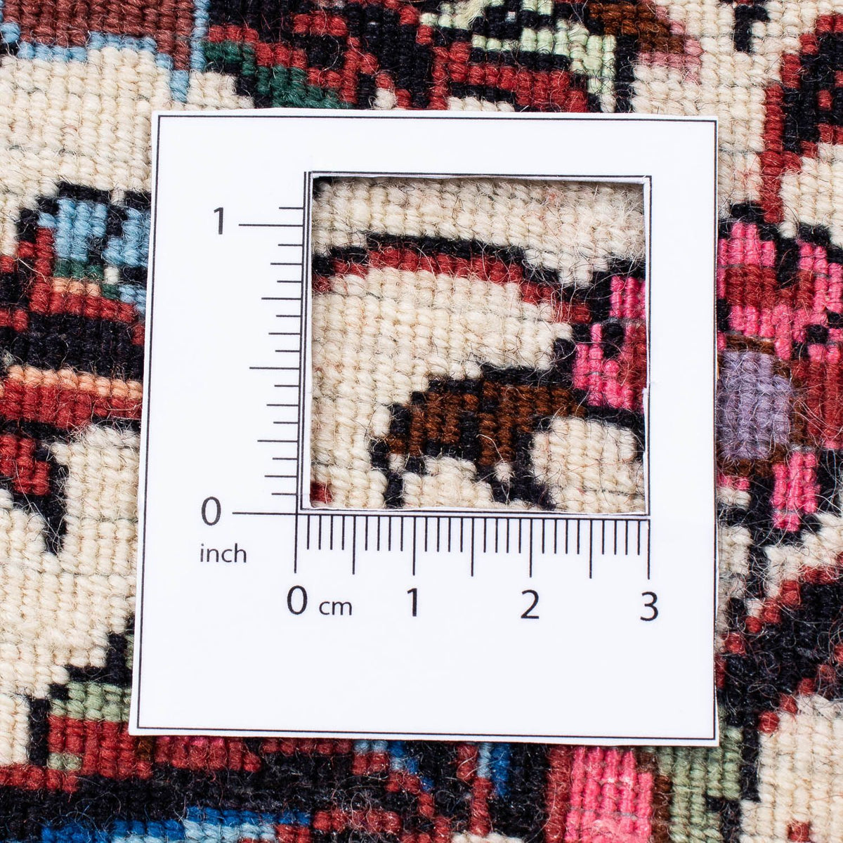 Alfombra persa - Bidjar - 253 x 171 cm - azul oscuro