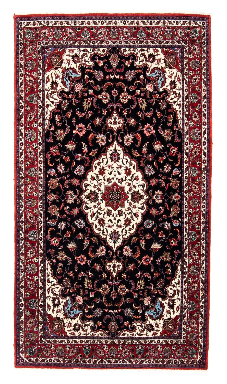 Alfombra persa - Bidjar - 242 x 133 cm - azul oscuro