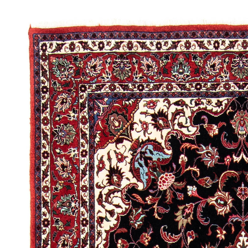 Alfombra persa - Bidjar - 242 x 133 cm - azul oscuro