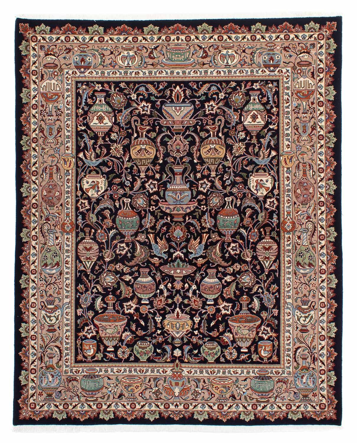 Alfombra persa - Clásica - 245 x 200 cm - negro