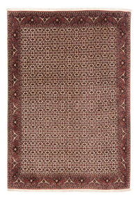 Alfombra persa - Bidjar - 240 x 173 cm - rojo oscuro