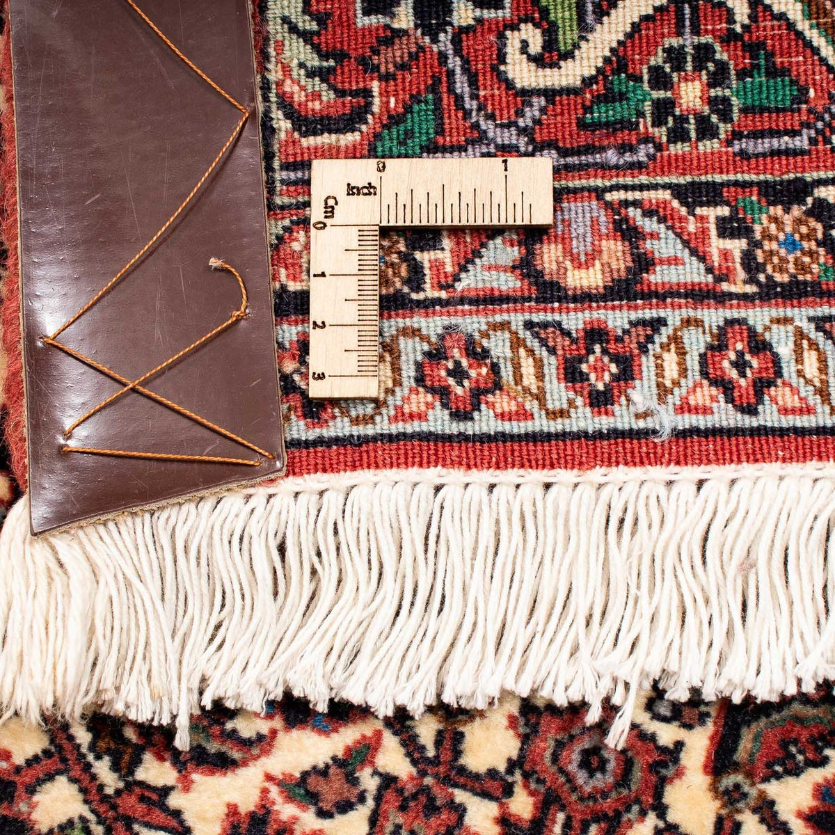 Alfombra persa - Bidjar - 240 x 173 cm - rojo oscuro