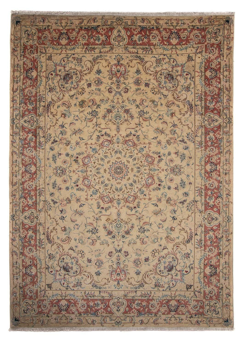 Alfombra persa - Tabriz - 351 x 252 cm - marrón claro