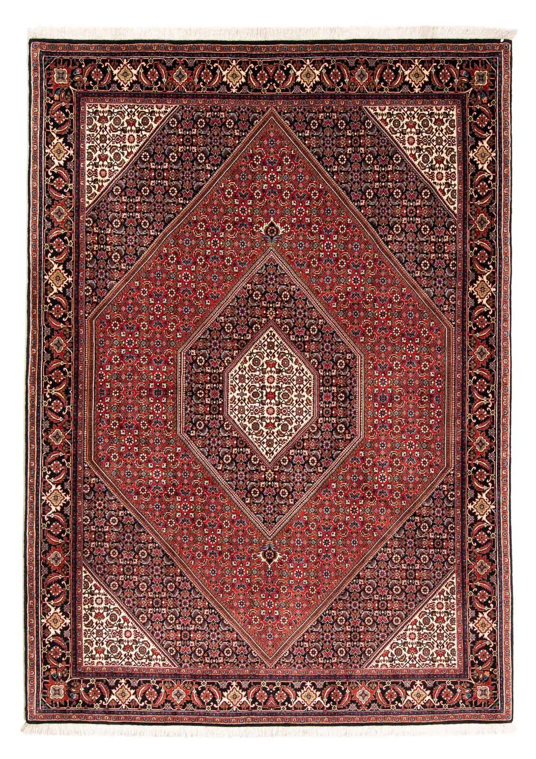 Alfombra persa - Bidjar - 246 x 170 cm - óxido