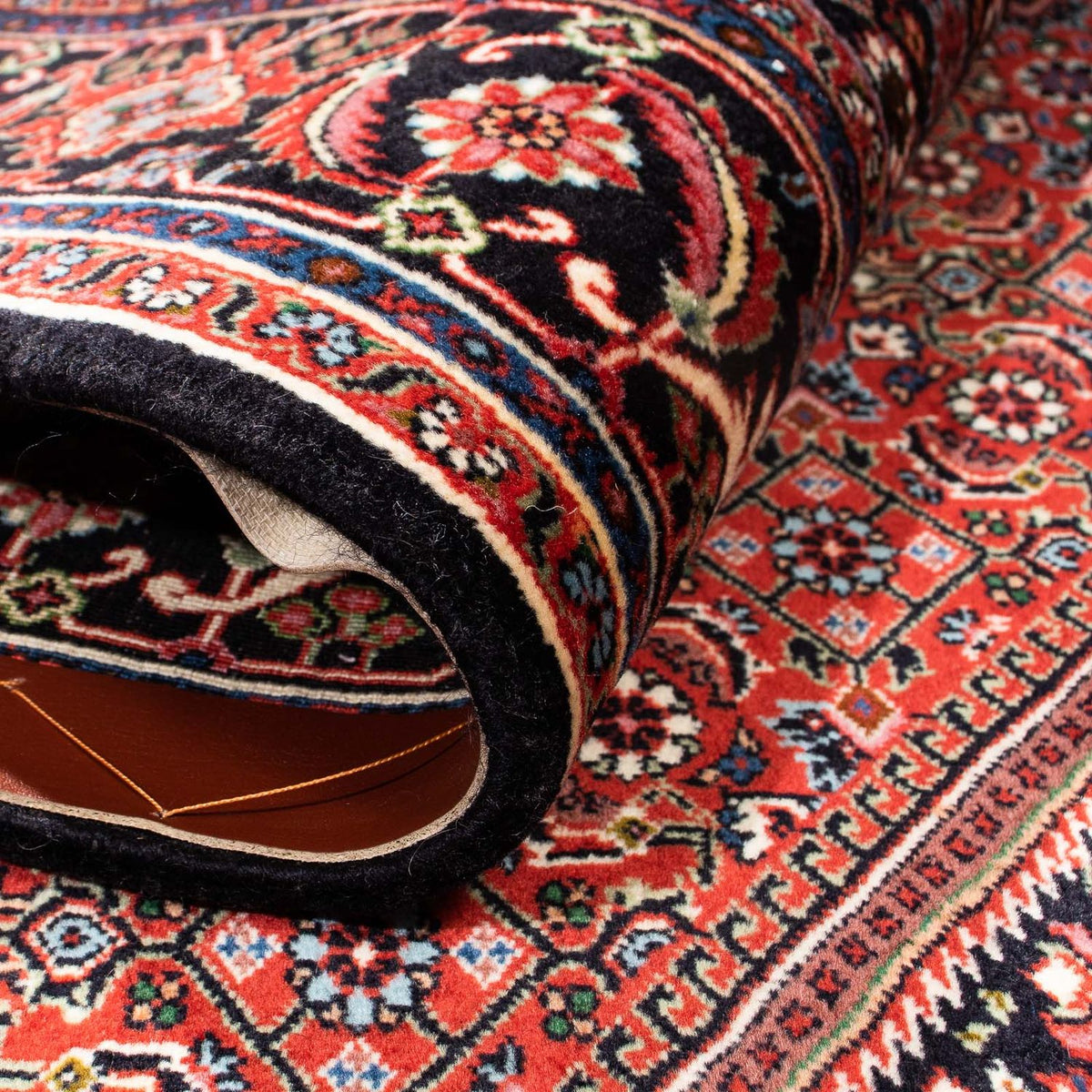 Alfombra persa - Bidjar - 246 x 170 cm - óxido