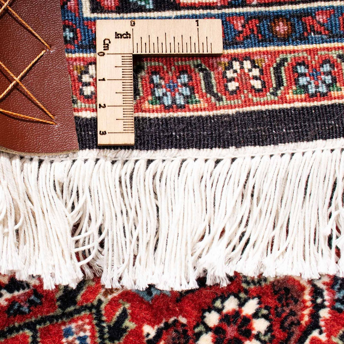 Alfombra persa - Bidjar - 246 x 170 cm - óxido