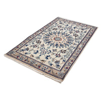 Alfombra persa - Nain - 135 x 84 cm - beige