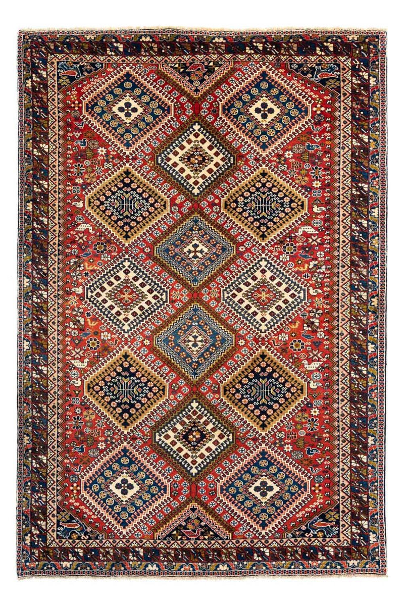 Alfombra persa - Nómada - 307 x 203 cm - rojo