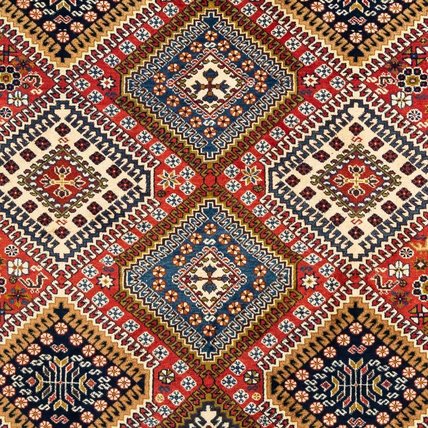 Alfombra persa - Nómada - 307 x 203 cm - rojo