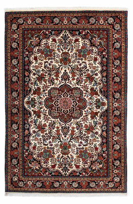 Alfombra persa - Bidjar - 208 x 137 cm - beige