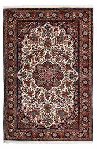 Alfombra persa - Bidjar - 208 x 137 cm - beige