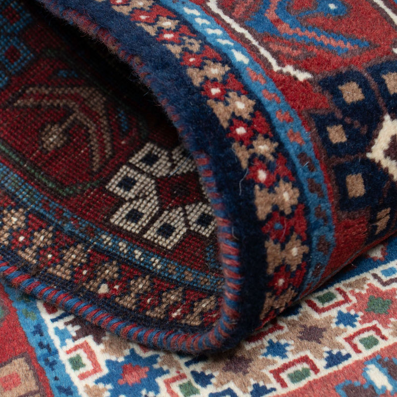 Alfombra de pasillo Alfombra persa - Nómada - 197 x 84 cm - rojo oscuro