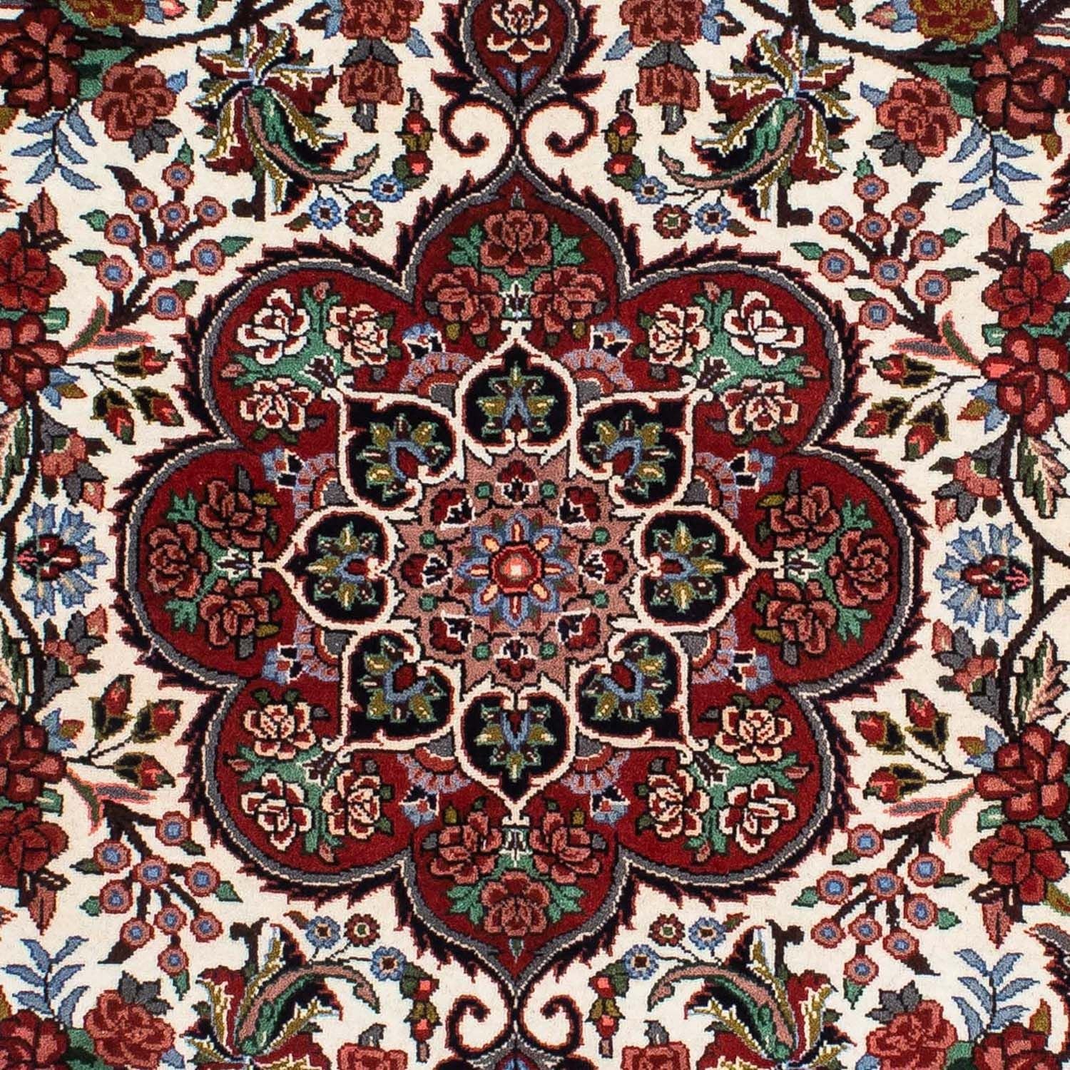 Alfombra persa - Bidjar - 210 x 131 cm - beige