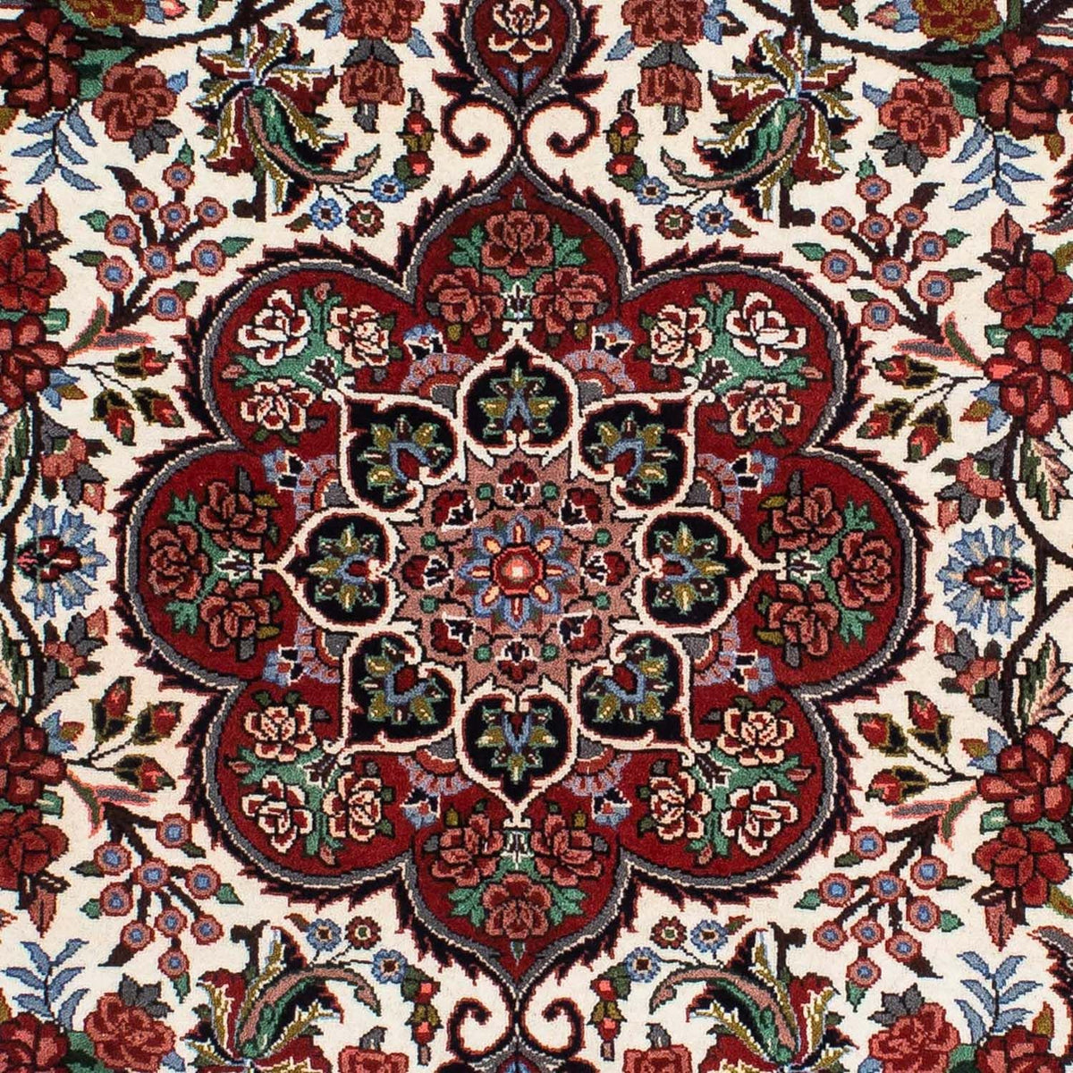 Alfombra persa - Bidjar - 210 x 131 cm - beige