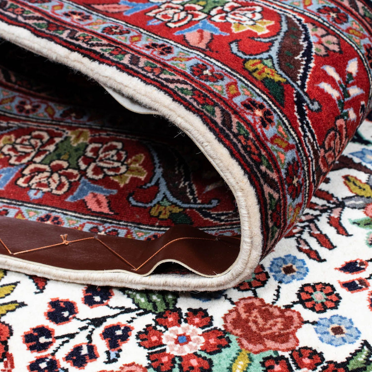 Alfombra persa - Bidjar - 210 x 131 cm - beige