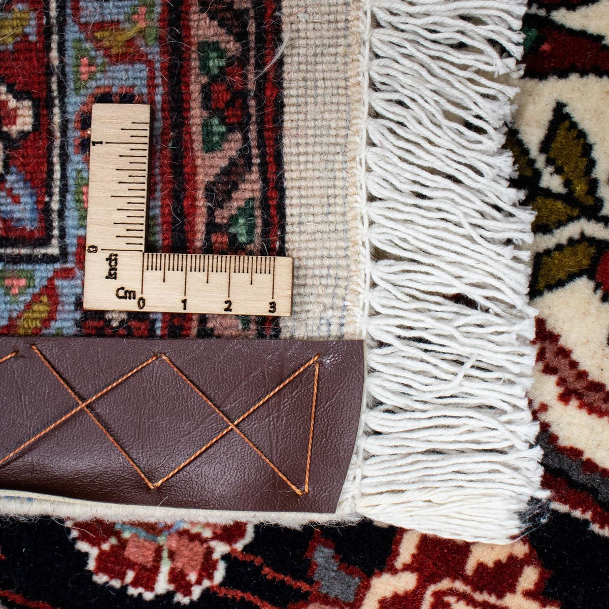 Alfombra persa - Bidjar - 210 x 131 cm - beige