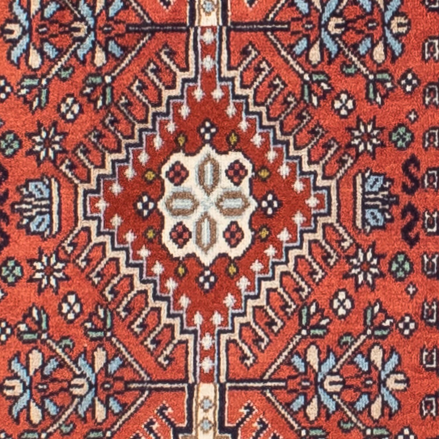 Alfombra de pasillo Alfombra persa - Nómada - 384 x 71 cm - rojo