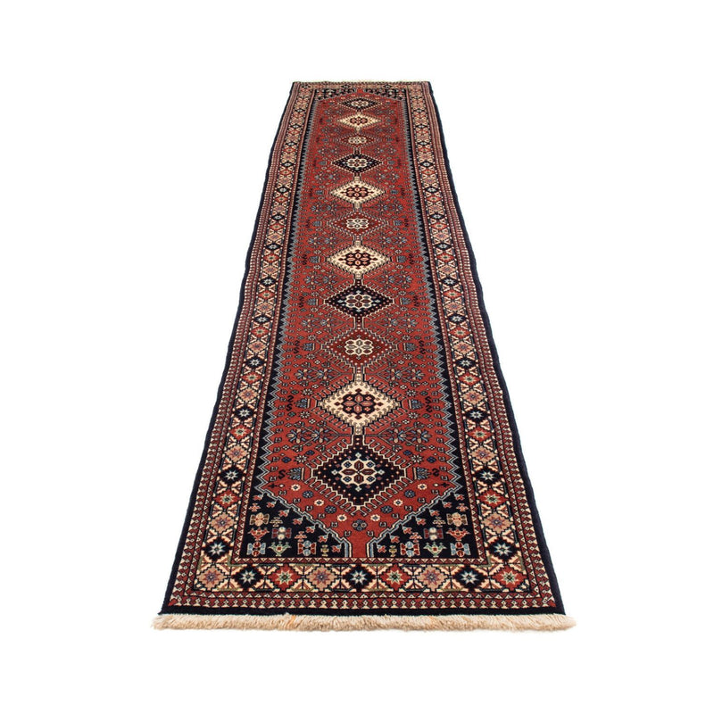 Alfombra de pasillo Alfombra persa - Nómada - 384 x 71 cm - rojo