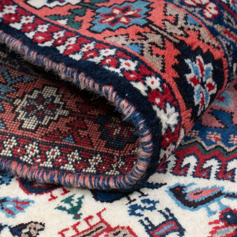 Alfombra de pasillo Alfombra persa - Nómada - 189 x 82 cm - rojo claro