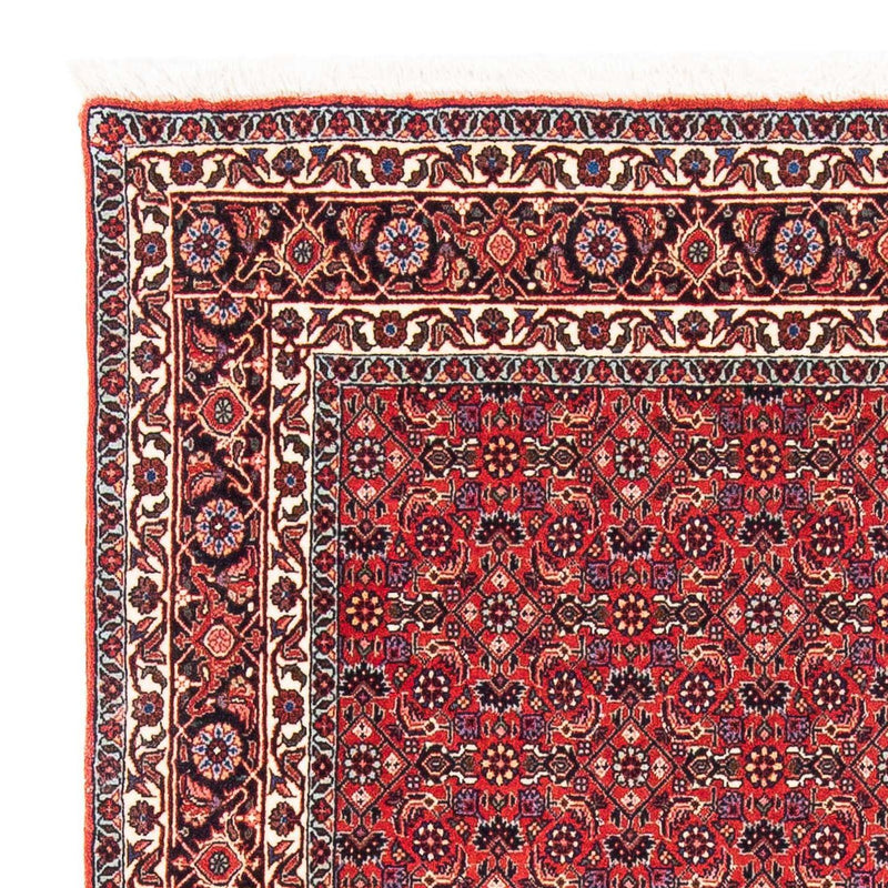 Alfombra persa - Bidjar cuadrado  - 126 x 124 cm - rojo
