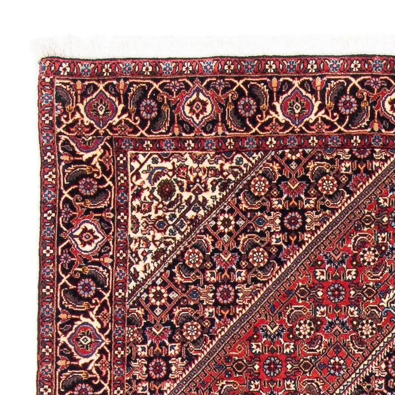 Alfombra persa - Bidjar - 170 x 110 cm - rojo