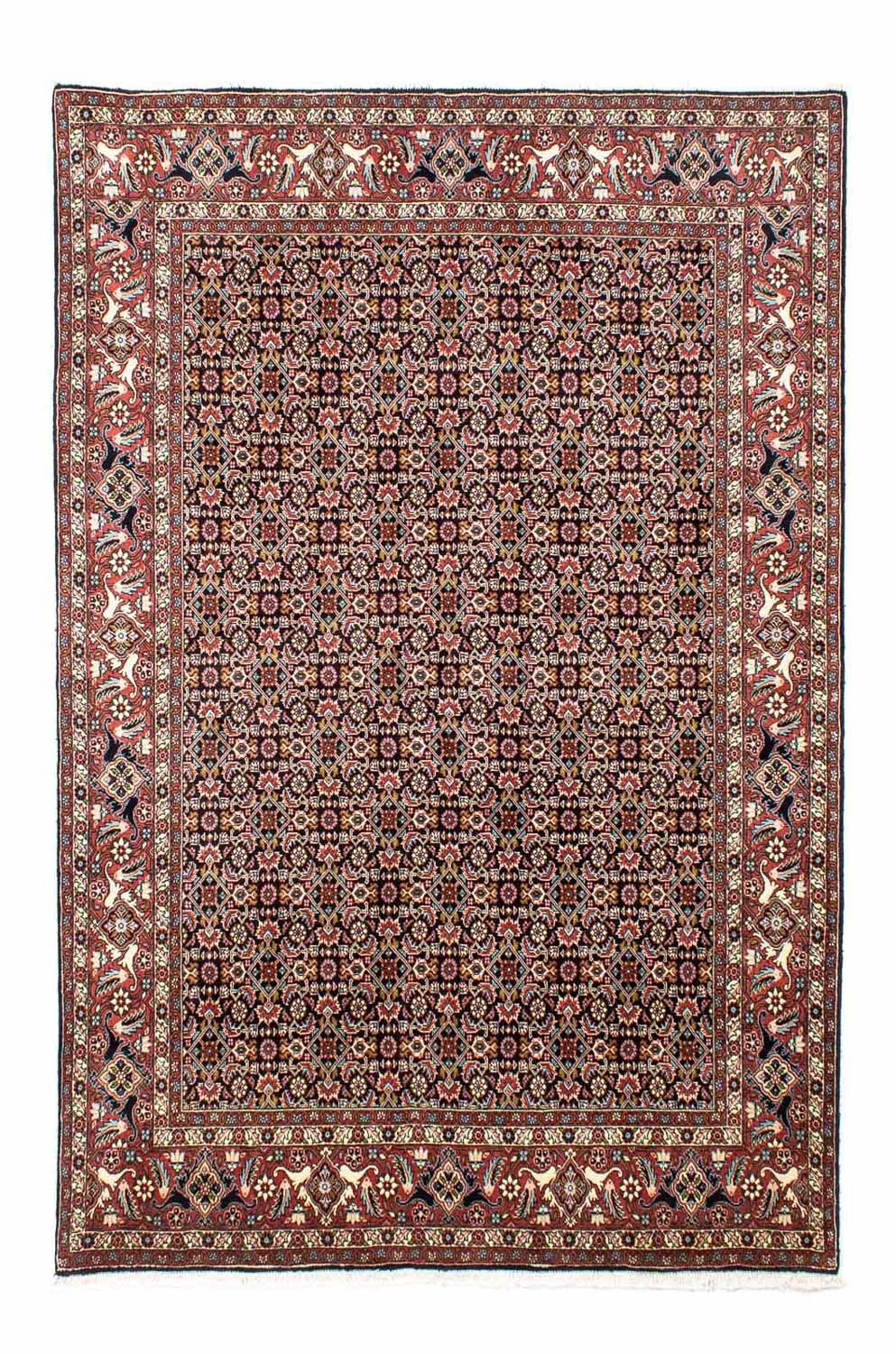 Alfombra persa - Bidjar - 248 x 173 cm - azul oscuro