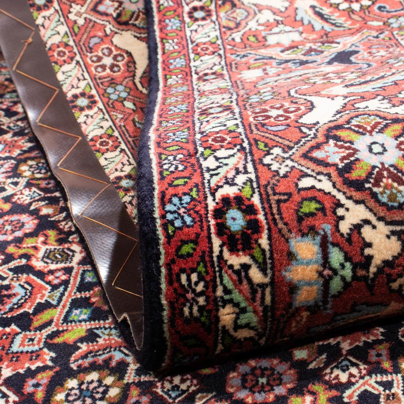 Alfombra persa - Bidjar - 248 x 173 cm - azul oscuro