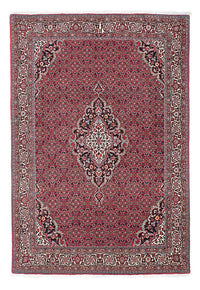 Alfombra persa - Bidjar - 220 x 153 cm - rojo
