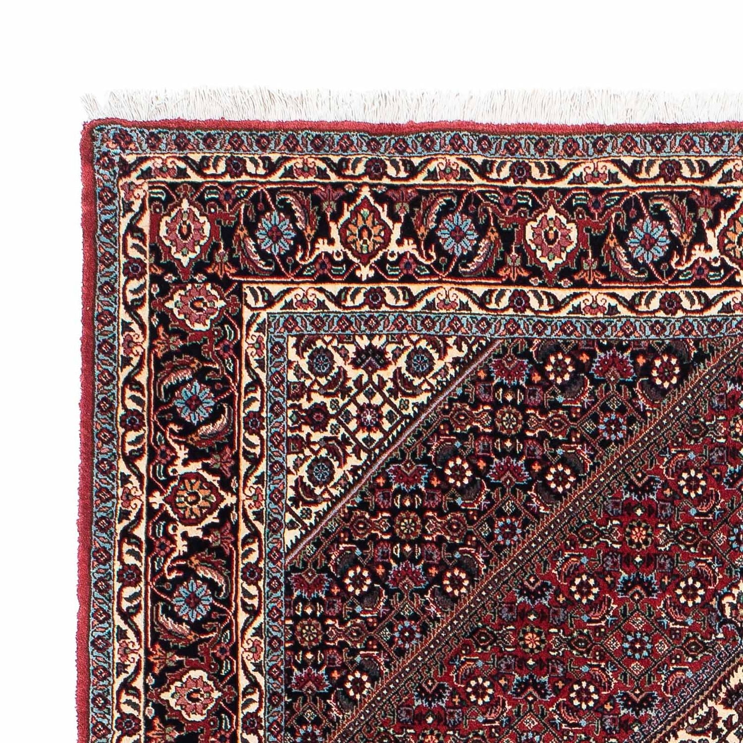 Alfombra persa - Bidjar - 207 x 132 cm - rojo