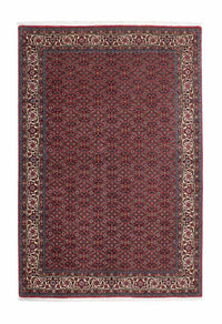 Alfombra persa - Bidjar - 195 x 115 cm - rojo