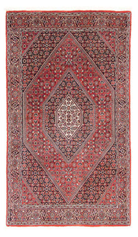 Alfombra persa - Bidjar - 182 x 111 cm - rojo
