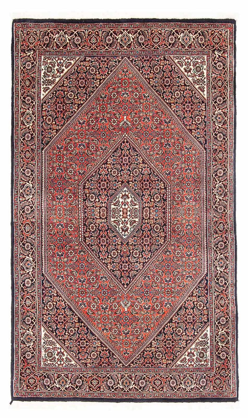 Alfombra de pasillo Alfombra persa - Bidjar - 178 x 107 cm - rojo