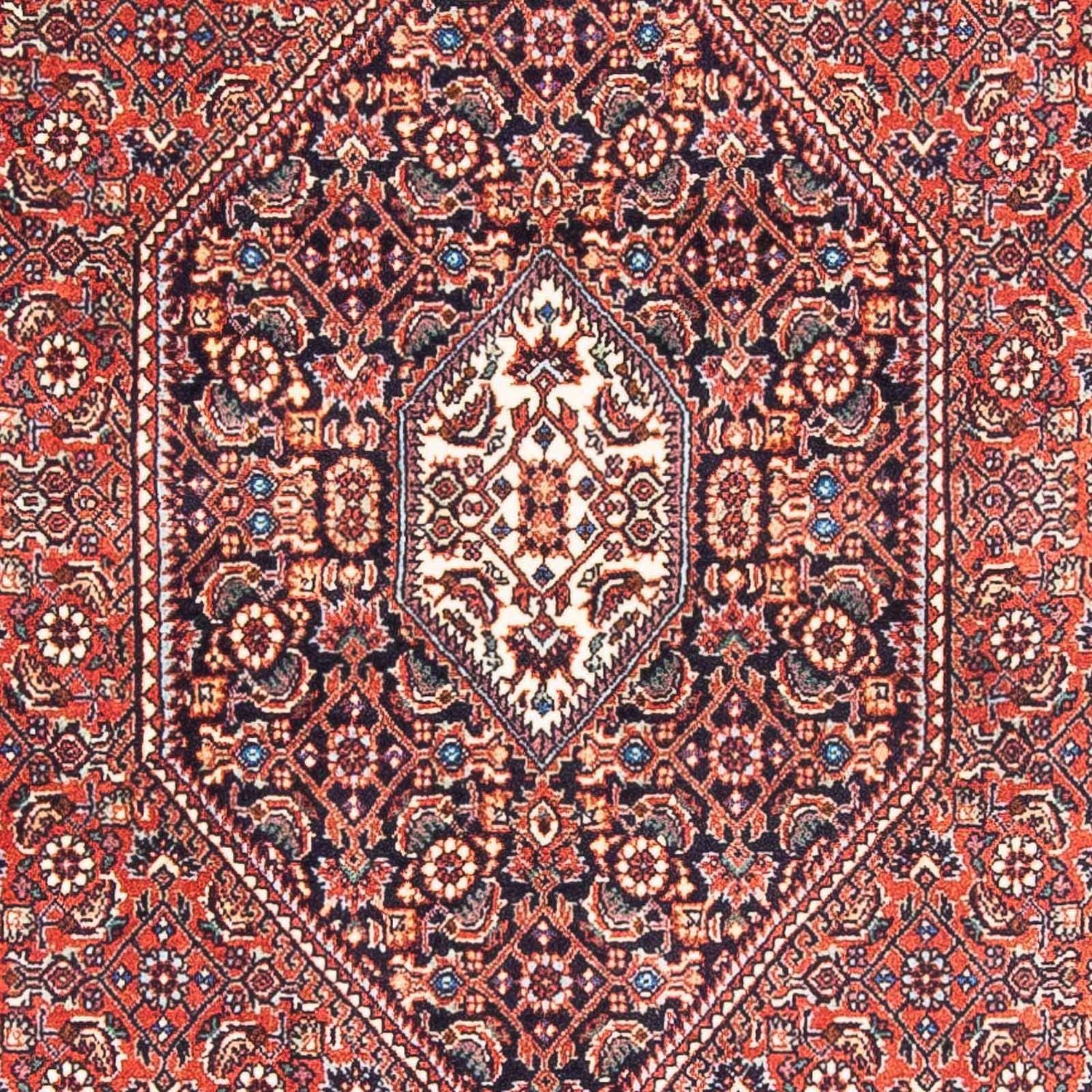 Alfombra de pasillo Alfombra persa - Bidjar - 178 x 107 cm - rojo