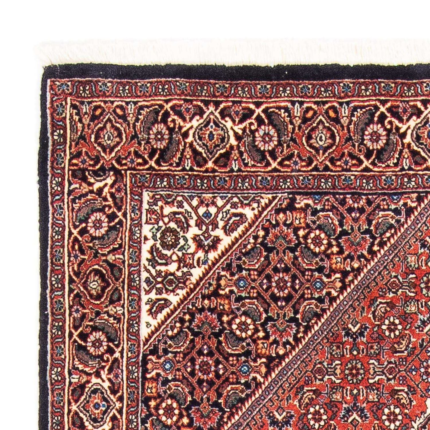 Alfombra de pasillo Alfombra persa - Bidjar - 178 x 107 cm - rojo